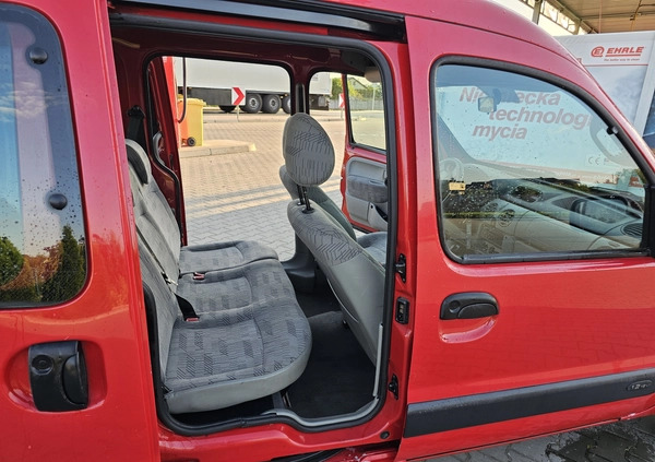 Renault Kangoo cena 9900 przebieg: 204369, rok produkcji 2006 z Dobre Miasto małe 172